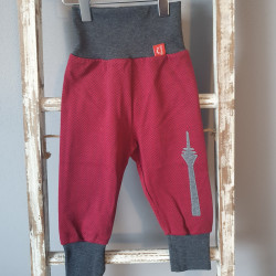 Buxe 74/80 Roter Bio-Jaquard